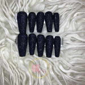 Black sparkle